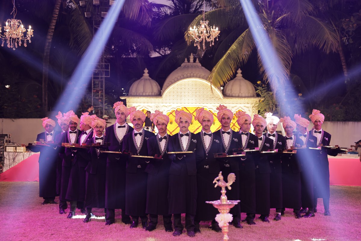 Royal Hospitality Brigade in Traditional Safas